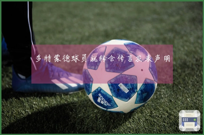 多特蒙德球员就转会传言发表声明